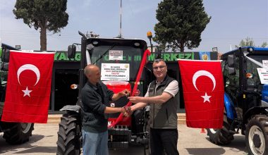 TOPRAĞA GÜÇ, ÜRETİME DESTEK, ORKÖY’DEN ORMAN KÖYLÜSÜNE TRAKTÖR DESTEĞİ