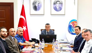 MERSİN ŞEHİR HASTANESİ ÇEVRESİNDEKİ TRAFİK İÇİN KOORDİNASYON TOPLANTISI DÜZENLENDİ