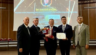 MİLLETVEKİLİ UYSAL’A TÜRK FİZİK DERNEĞİ’NDEN ÖZEL ONUR ÖDÜLÜ