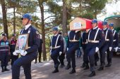 GİRNE AÇIKLARINDAKİ GEMİ KAZASINDA HAYATINI KAYBEDEN UZMAN ÇAVUŞ SON YOLCULUĞUNA UĞURLANDI