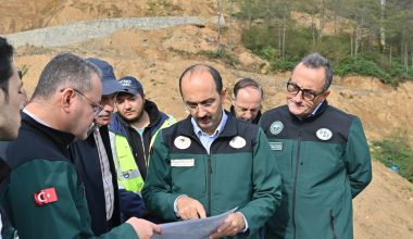 TRABZON’UN SU GELECEĞİ İÇİN KRİTİK YATIRIM! UÇARSU GÖLETİ’NDE HEDEF YIL SONU