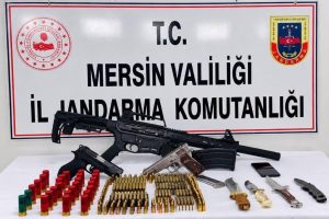 JANDARMADAN SİLAH KAÇAKÇILARINA OPERASYON: ŞÜPHELİ TUTUKLANDI