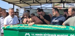 ATİLLA TAŞ’IN KIZI SEZEN TAŞ, MERSİN’DE GÖZYAŞLARI ARASINDA TOPRAĞA VERİLDİ